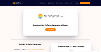 Color Scheme Generator by JotPro