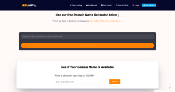 Website Domain Name Generator